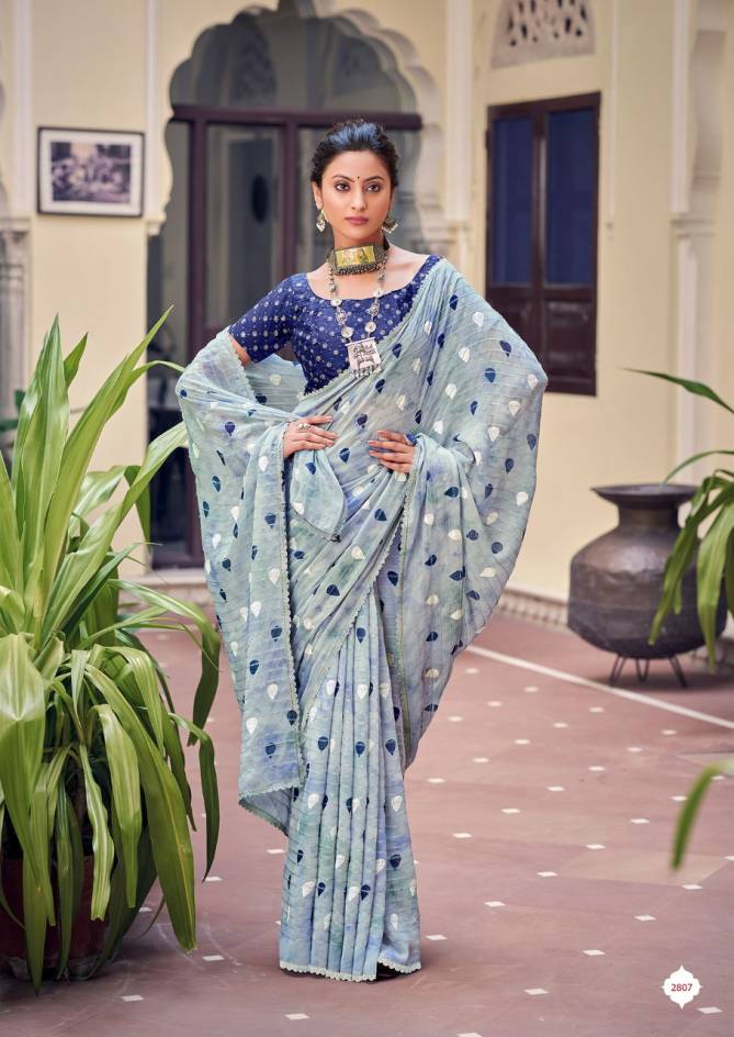 Kashvi Hetvi New Fancy Designer Ethnic Wear Georgette Printed Saree Collection